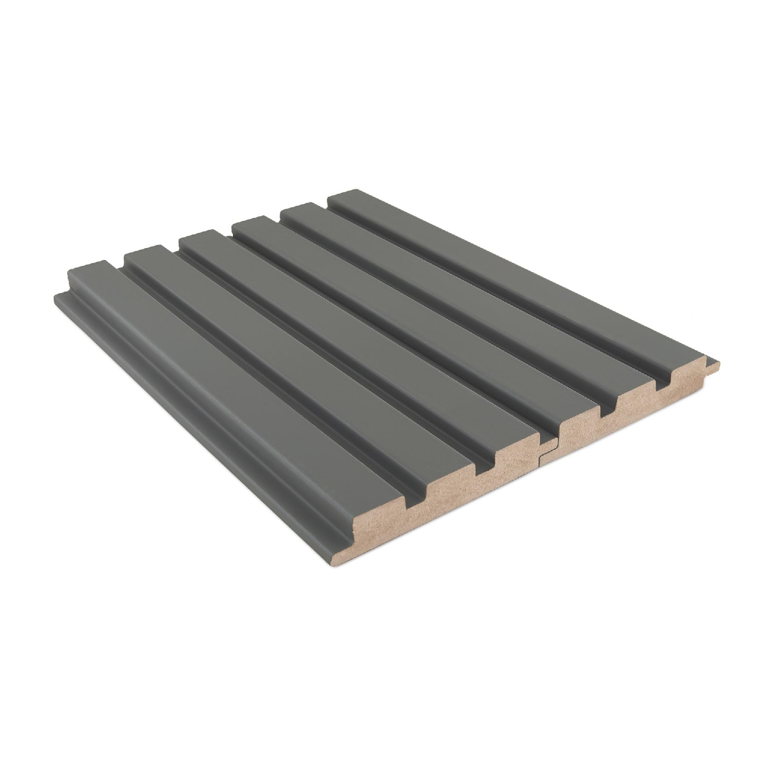 MDF 18 mm Louvers/Panels | 9 Ft x 4.7 inch | 282 Carbon| Image 3